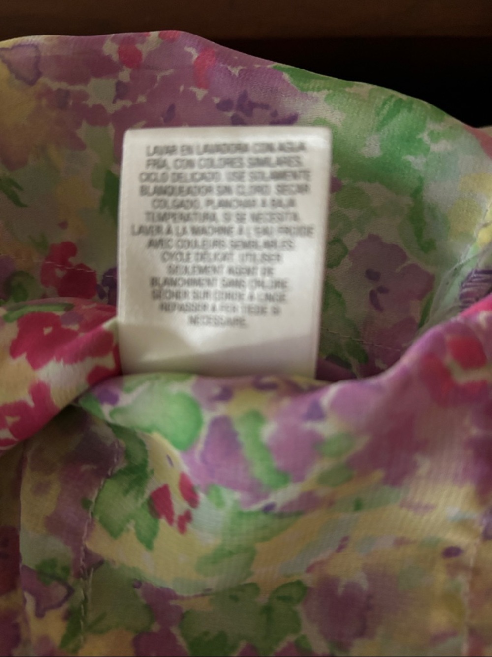 Sunset Rd. Floral Ruffle Tank Top - Multi Pastel - Picture 5 of 5
